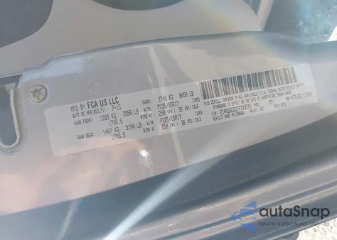 2015 Dodge Grand Caravan Sxt from USA, damaged, VIN 2C4RDGCG5FR733575